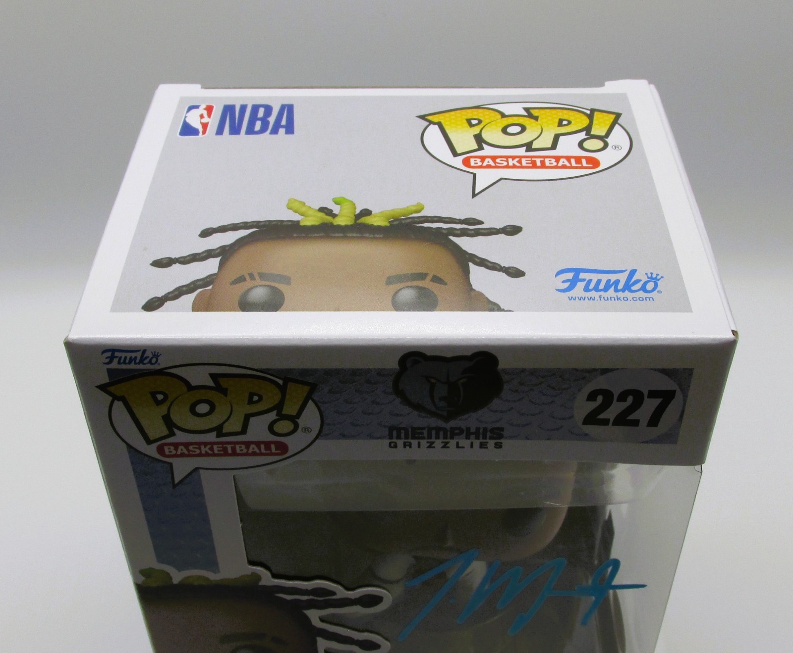 Ja Morant Signed Funko In Case With COA (A52608) (Grizzlies)