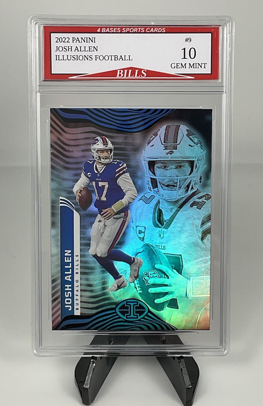 2022 Panini Illusions Josh Allen Buffalo Bills Card #9 Gem Mint 10!