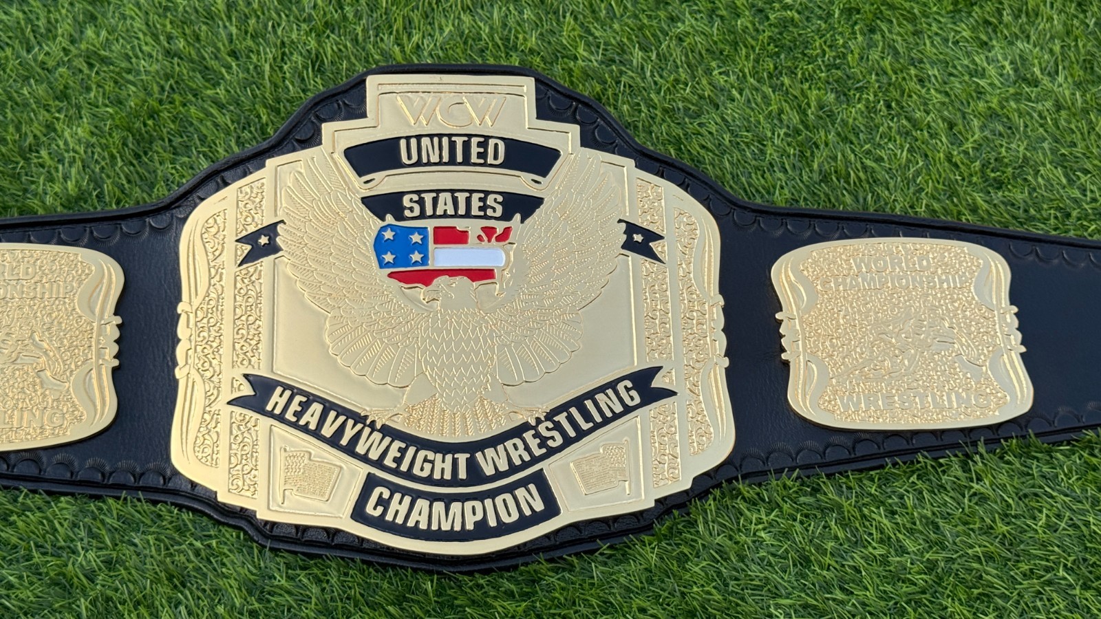 US 3 Plates With Logo Zinc Plates 24K Gold