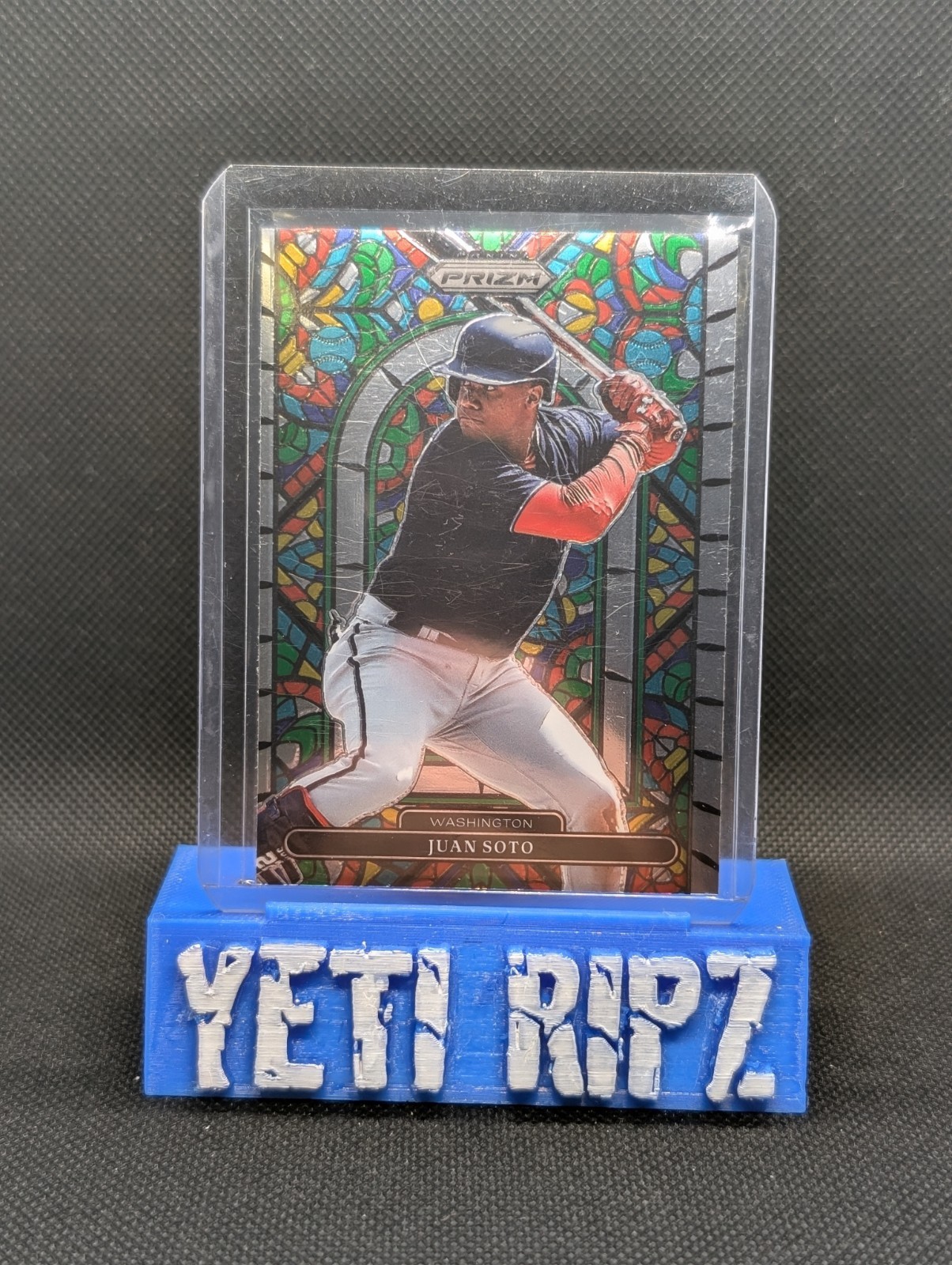 2022 Panini Prizm – Stained Glass Juan Soto #SG-2 Silver Prizm