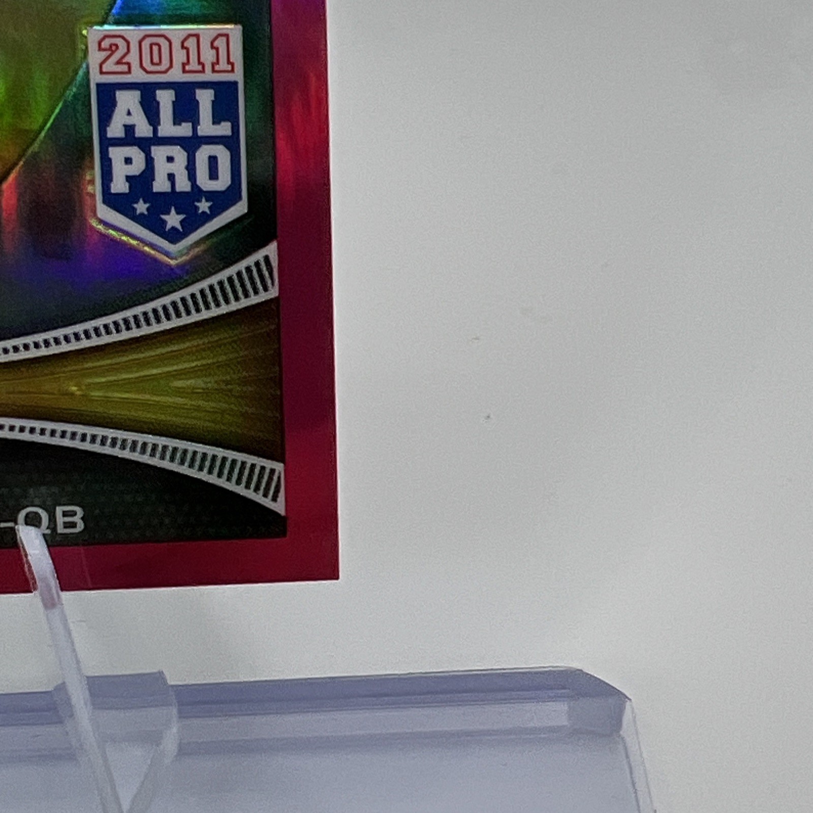 Aaron Rodgers 2012 Topps Chrome BCA Pink Refractor #50 Packers #d /399 D4