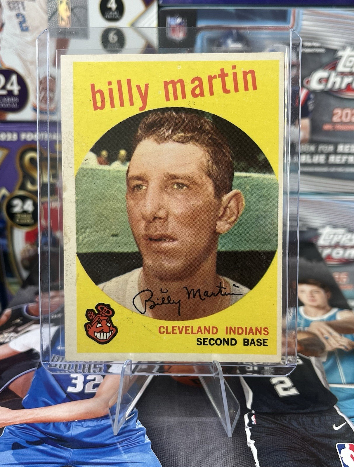 1959 Topps – Billy Martin #295 Cleveland Indians (2 Available | See Description)