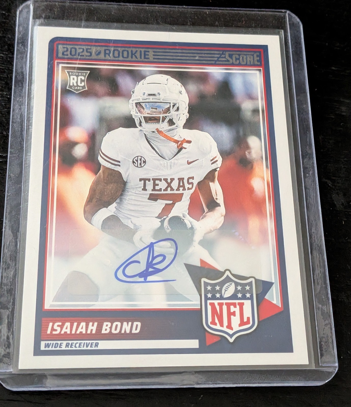 2025 Score – Rookies Isaiah Bond #53 Signatures (AU, RC)