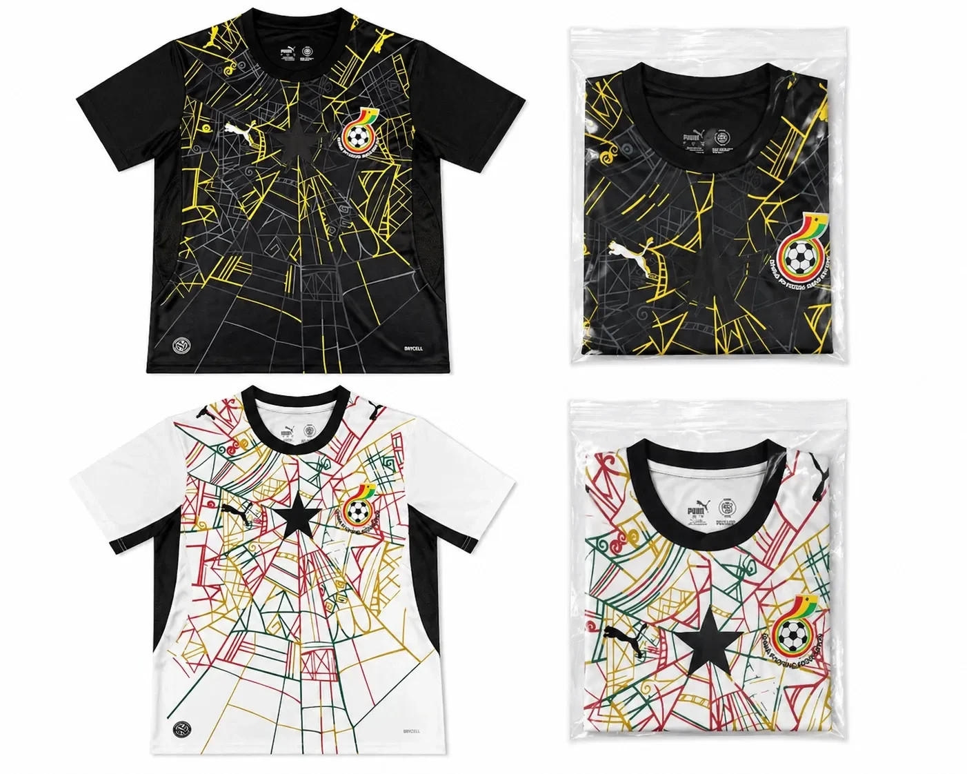 HOT ITEM! Ghana 2026 football jersey for fans, sizes S-2XL