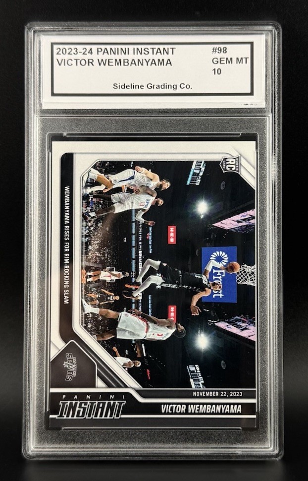 Victor Wembanyama Rookie Graded Gem Mint 10 2023 Panini NBA – Only 5530 Printed