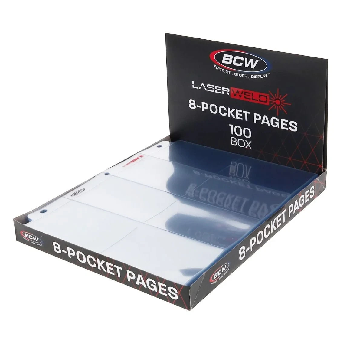 BCW LaserWeld® 8-Pocket Page {{ 10 Single Pages Only }} Read Description.