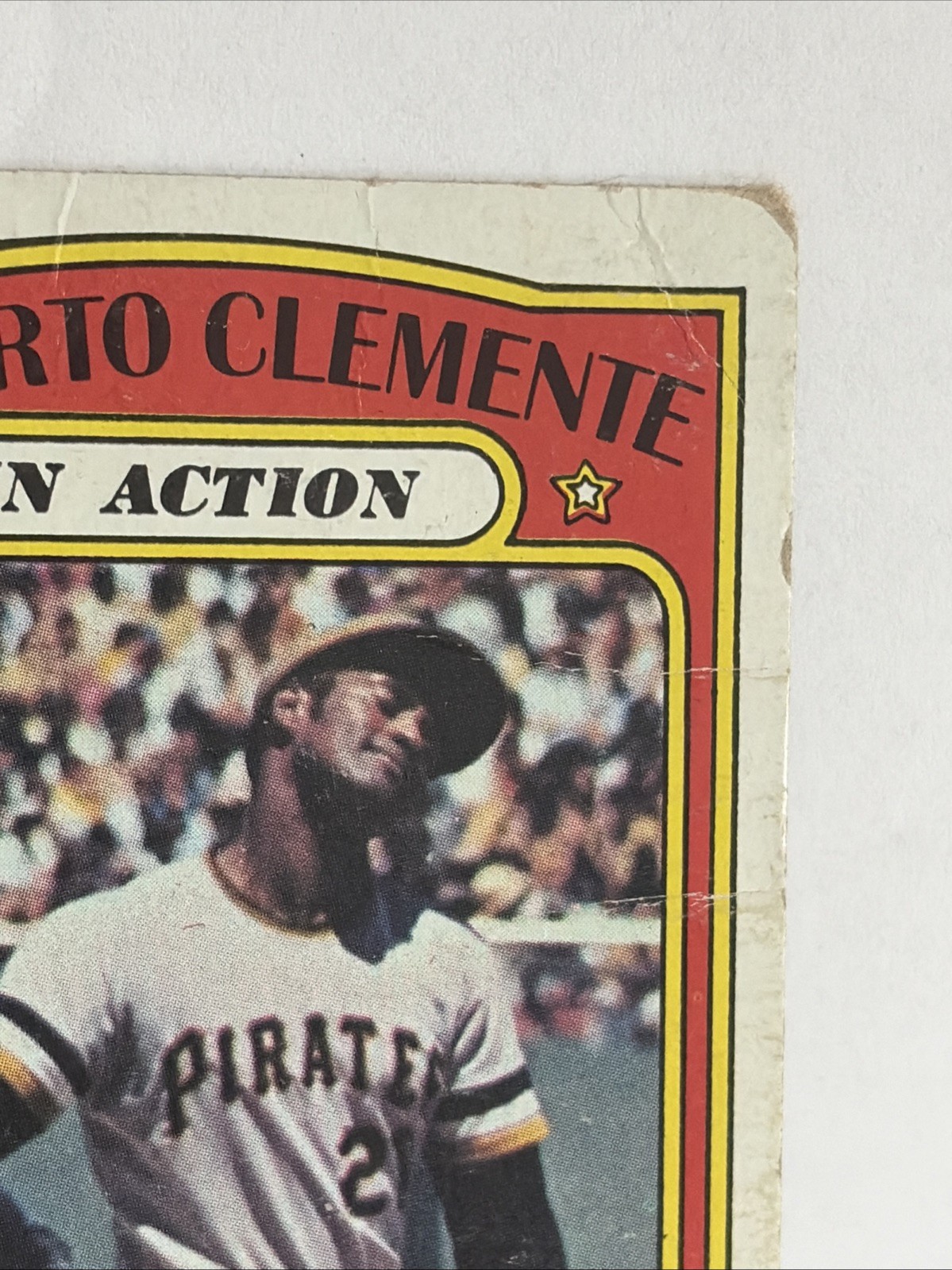 Roberto Clemente 1972 Topps – In Action #310 Pittsburgh Pirates