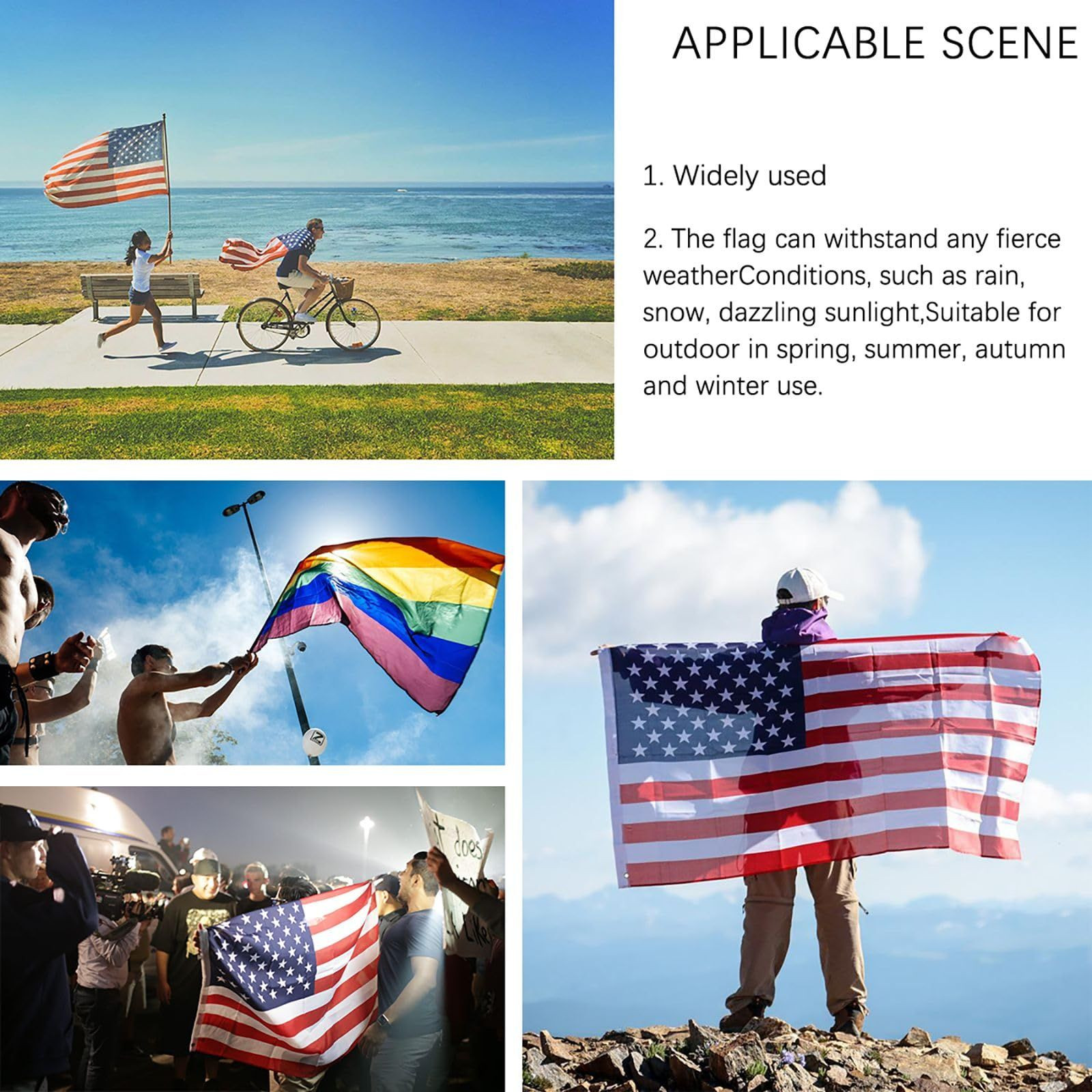 250th Anniversary Flag – One Size, 250 years of Freedom1