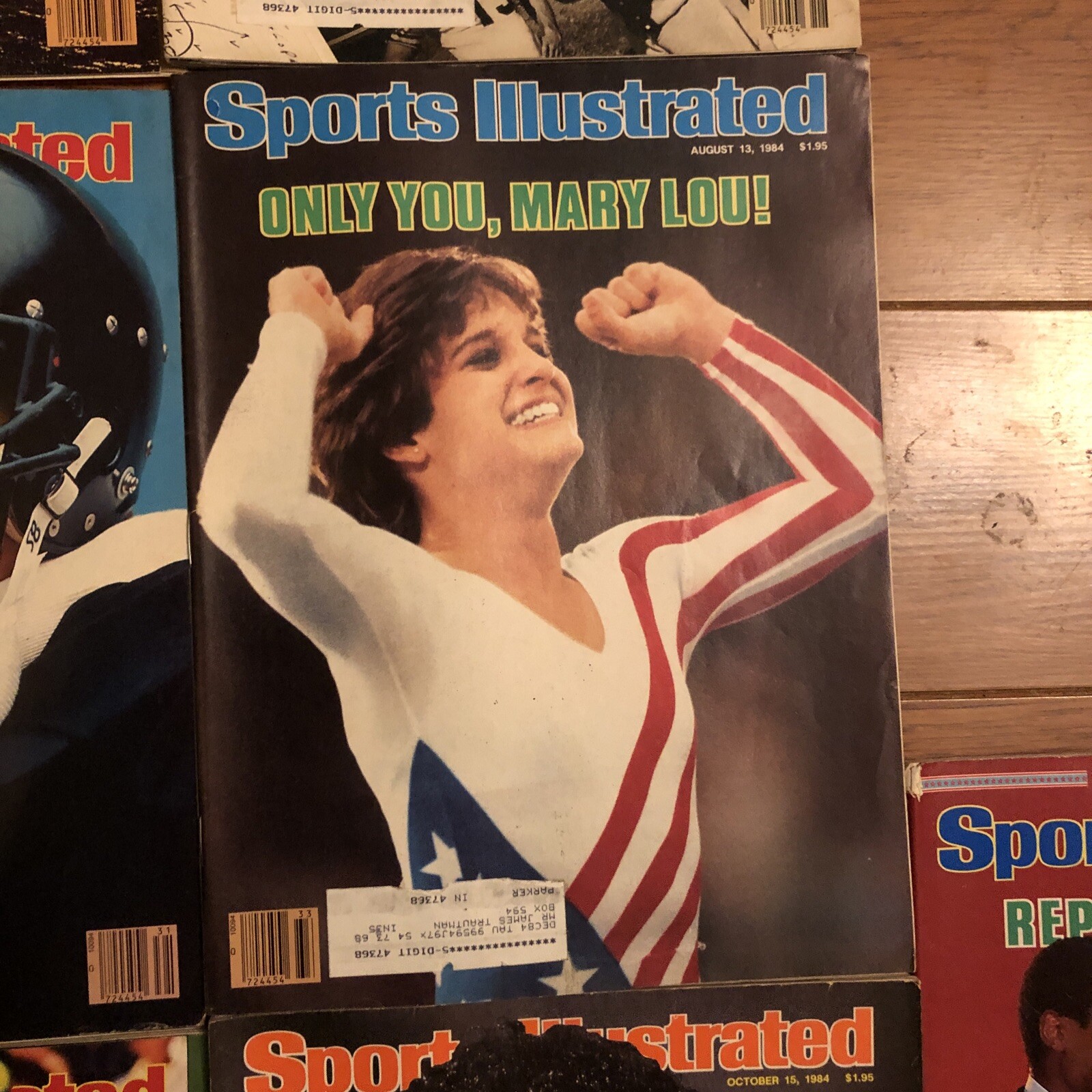 10 1984 SPORTS ILLUSTRATED (1/23-2/13-4/30-7/16-7/30-8/13-8/20-9/17-10/15&10/29)