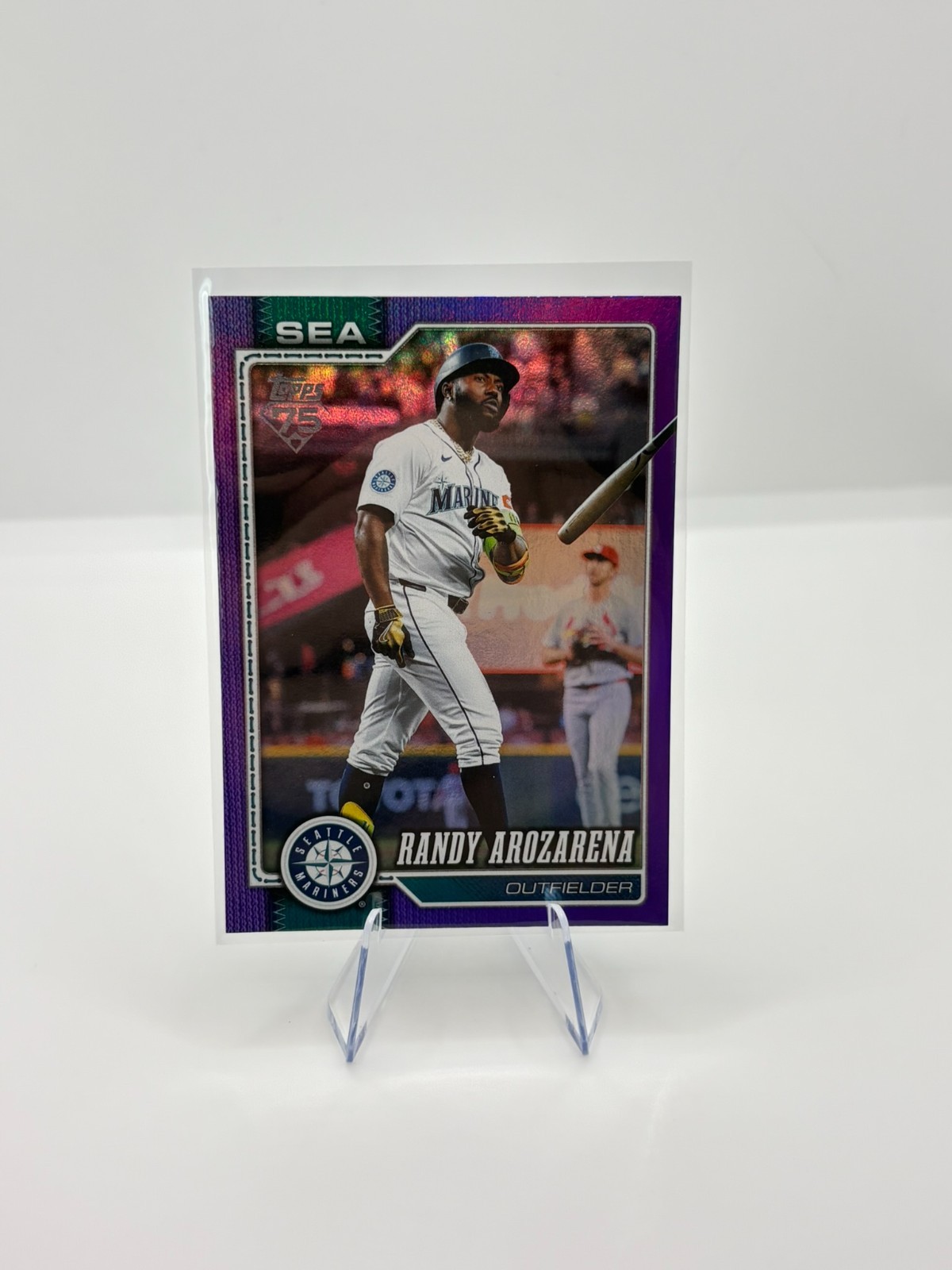2026 Topps Series 2 Randy Arozarena Purple Foil /250 #431 Mariners