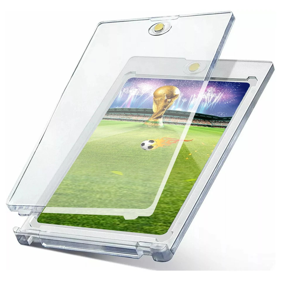 30 pack Magnetic Card Holders Trading Sports 35pt One-Touch UV Protection Cover