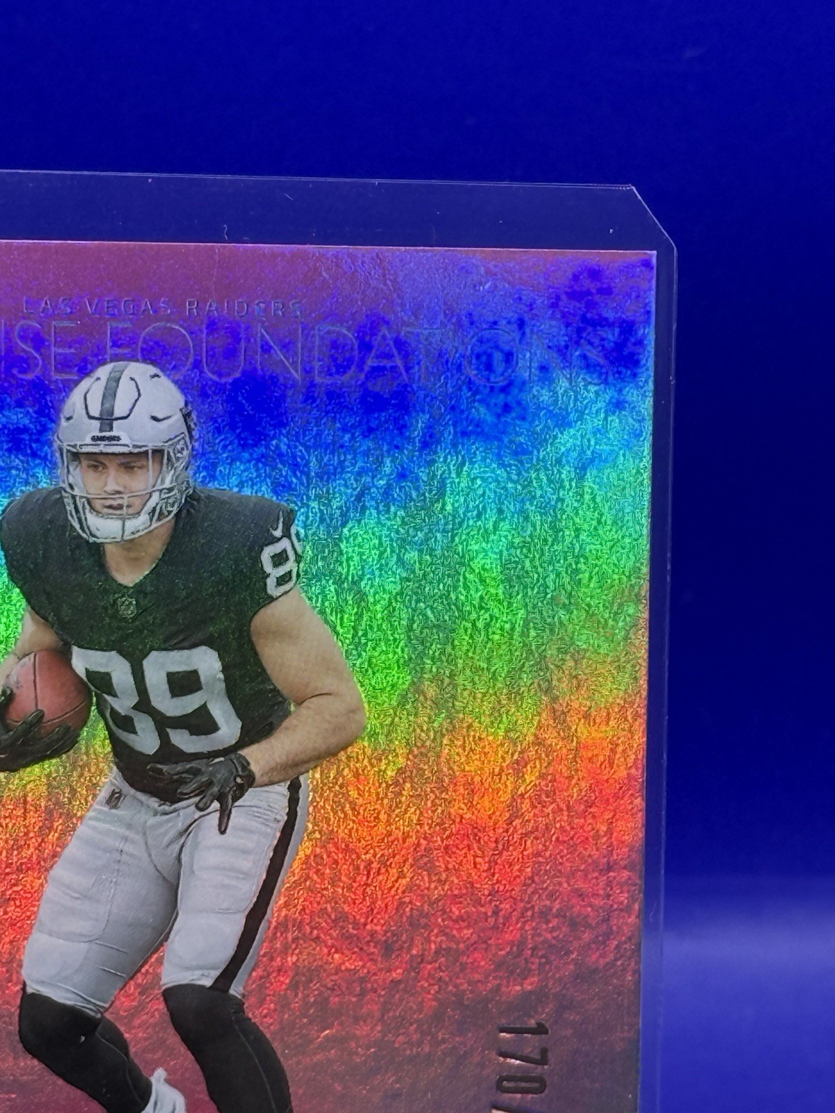 2024 Panini Certified Brock Bowers Franchise Foundations RC Pink Mirror #/199