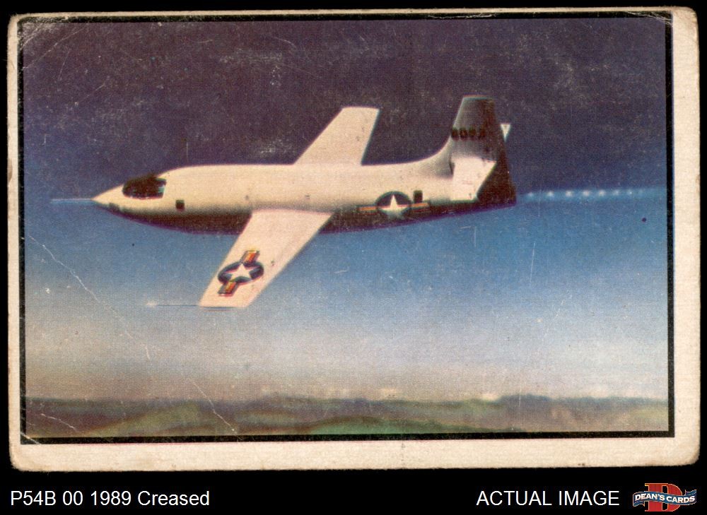 1954 Bowman Power for Peace #23 6000 Pounds of Thrust 1.5 – FAIR
