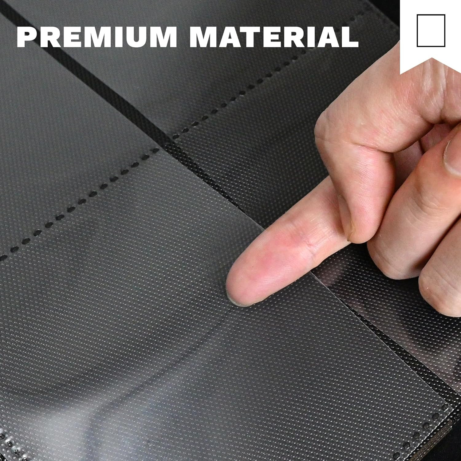 Toploader Binder 4 Pocket,Holds 128 Top Loaders,Top Loader Binder 4 Pocket for 3