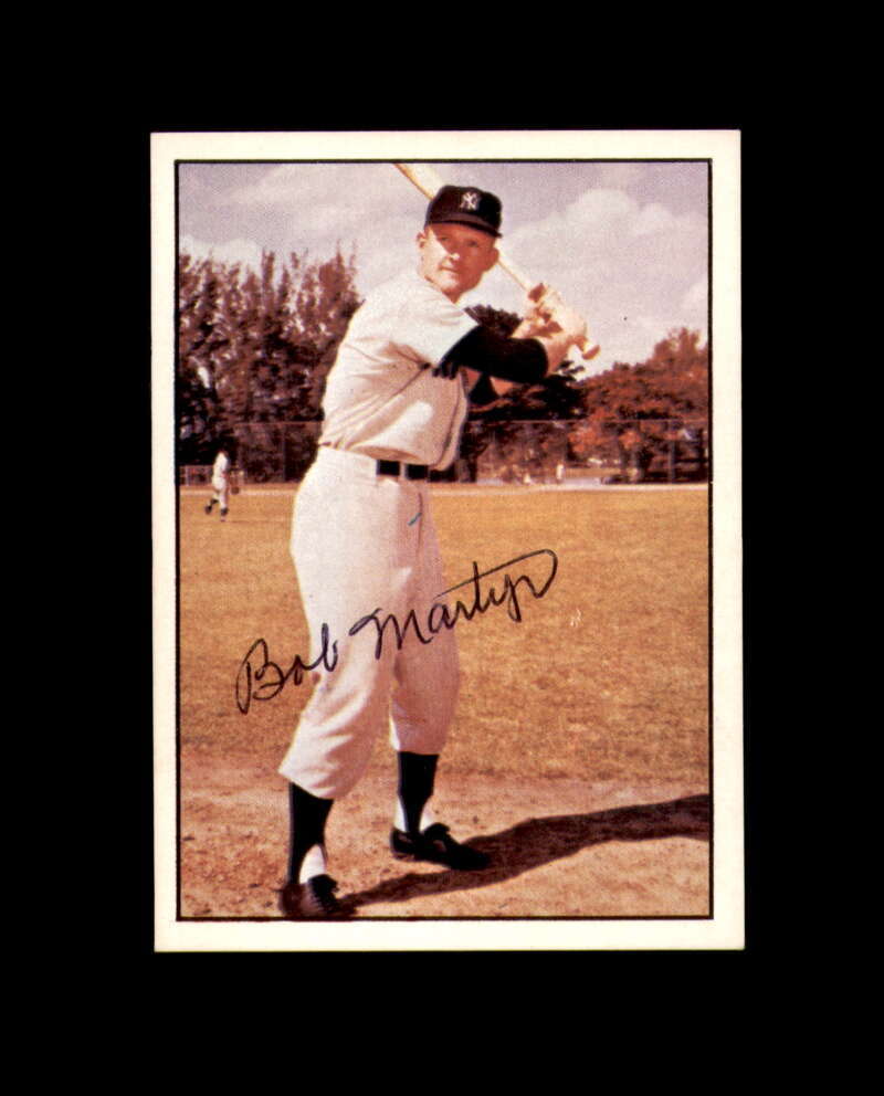 Bob Martyn Signed 1979 TCMA History Series New York Yankees Autograph