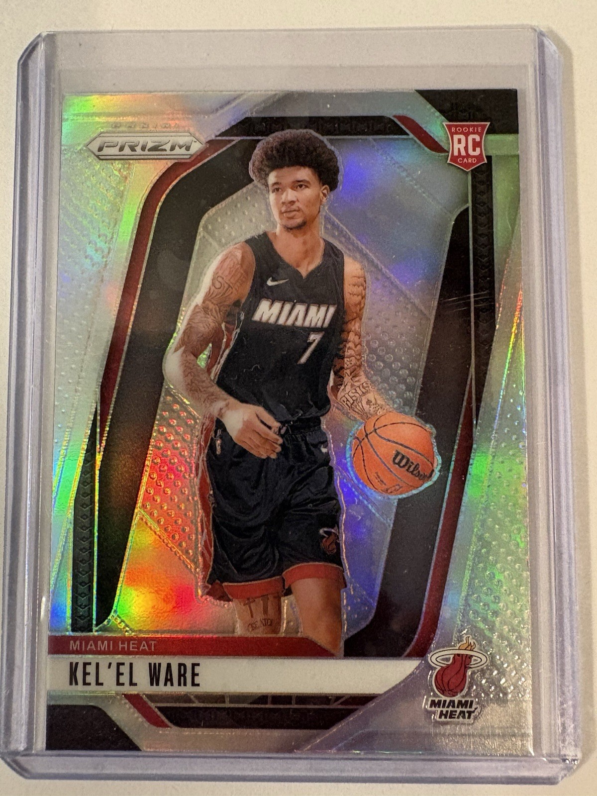 2024-25 Panini Prizm – Kel’el Ware #248 Silver Prizm (RC) Rookie