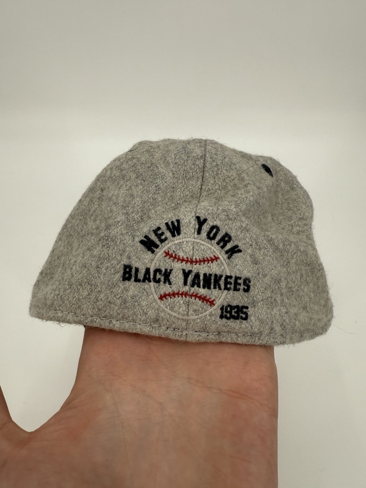 Vintage New York Black Yankees Negro League Blue Marlin Baseball Hat Size Large