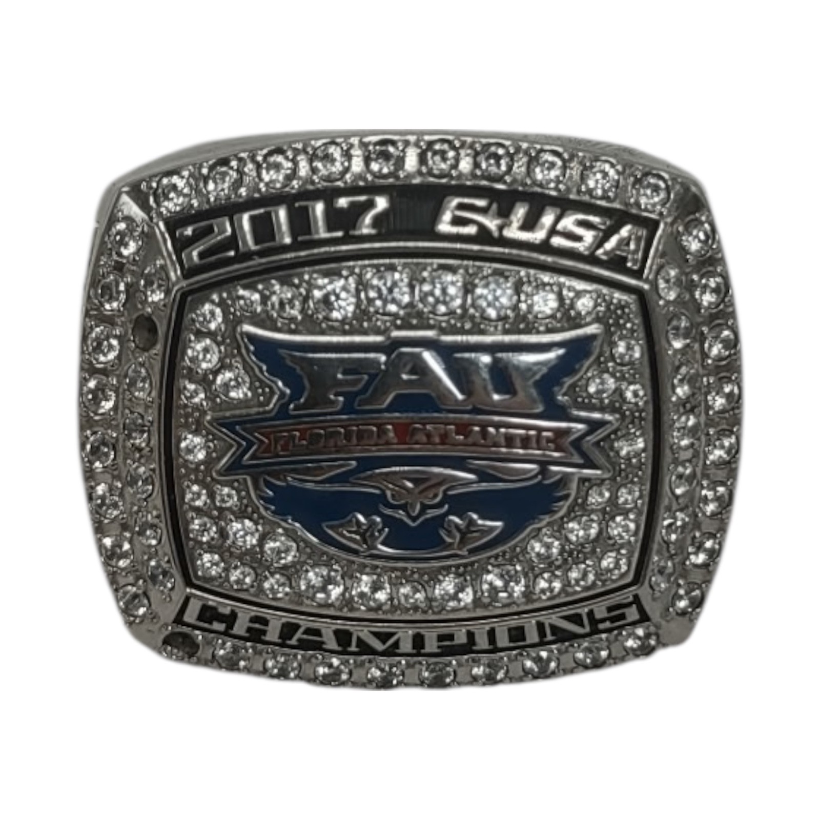 FAU Owls 2017 Conference USA Football Championship Player Ring – Lane Kiffin Era