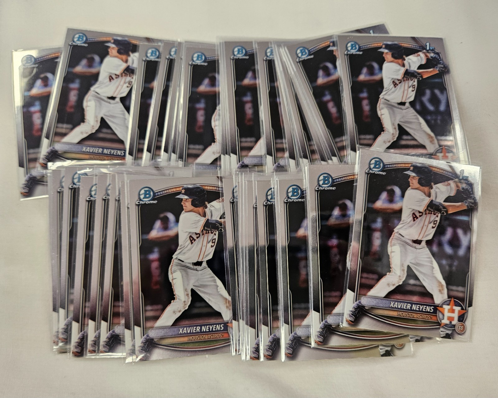 2025 Bowman Chrome Draft Xavier Neyens BDC 2 50 Card Lot