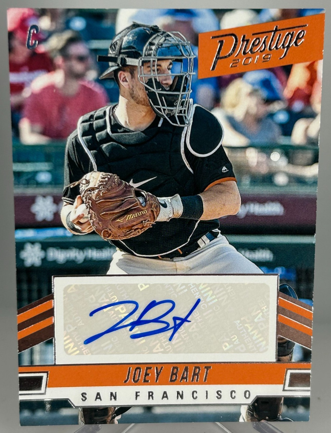 2019 Panini Chronicles Prestige Joey Bart #PA-JB Auto