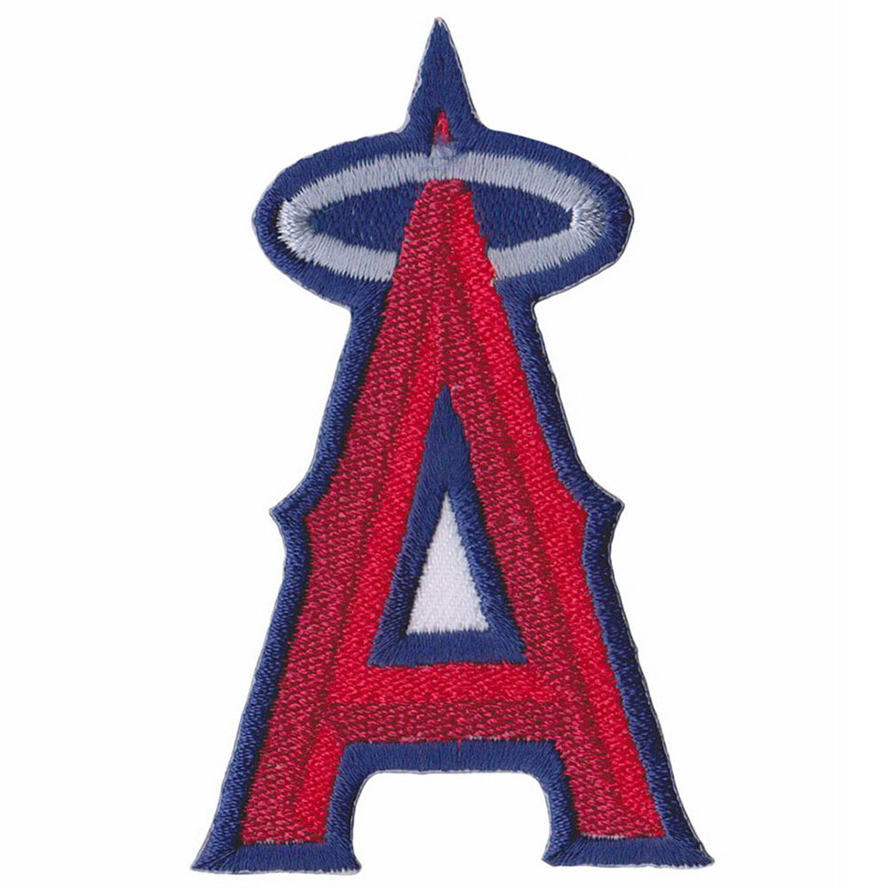 Wholesale Los Angeles Angels Baseball Logo Size 2.0″x3.5″ Sew Iron On Patches