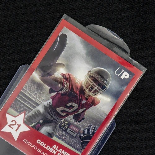 (100-Pack) Ultra Pro Easy Grip Sleeves – Trading Card Sleeves With Pull Tab