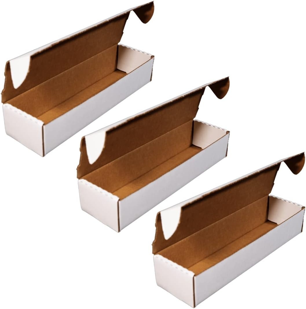 800-Count Trading Card Storage Boxes – Woodhaven 3-Pack, Easy Assembly