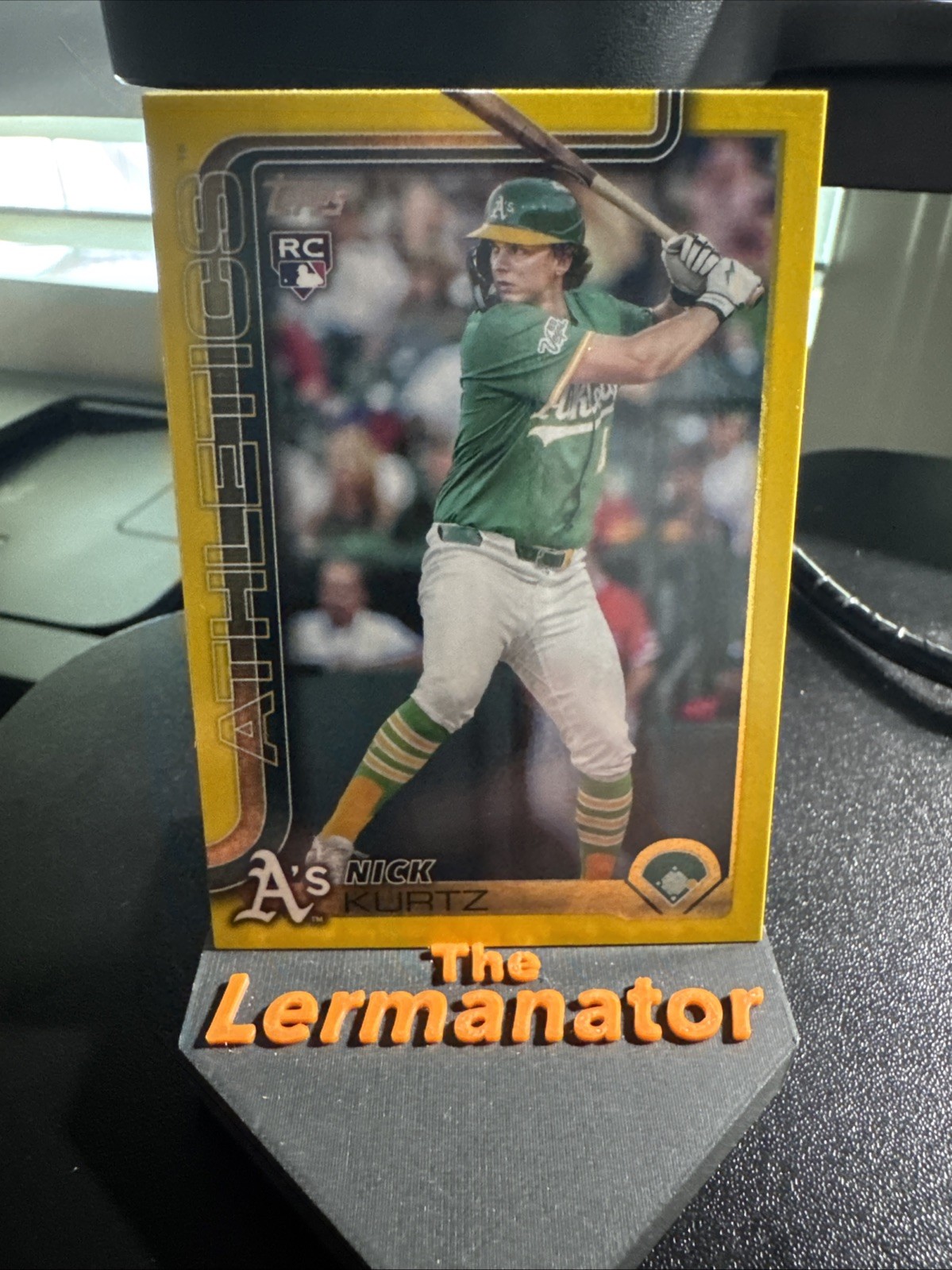 2025 Topps Update Nick Kurtz RC Yellow Border Parallel US201 Rare
