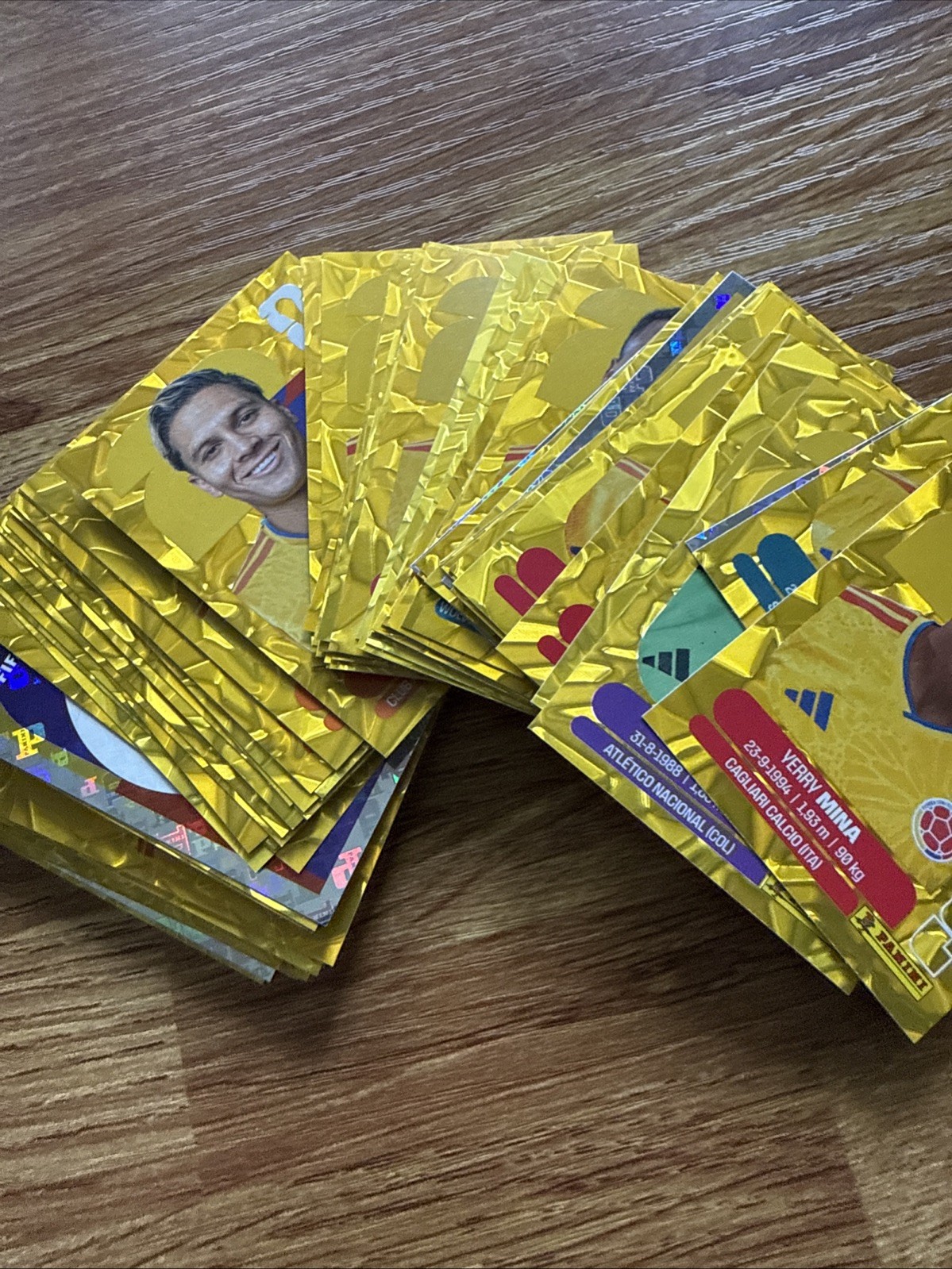 2026 PANINI WORLD CUP STICERS FOIL COLOMBIA COL PICK GOLD EDITION SOCCER