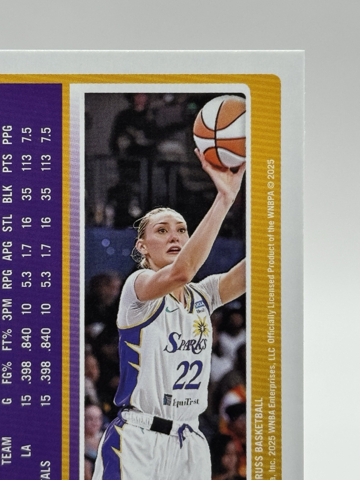 💛 2025 WNBA Panini Donruss – Cameron Brink #2 LA Sparks