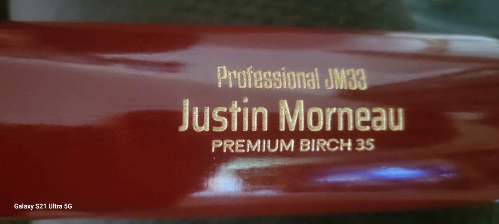 Justin Morneau Autographed Game Model Becket COA Inscribed “06 Al Mvp Bat
