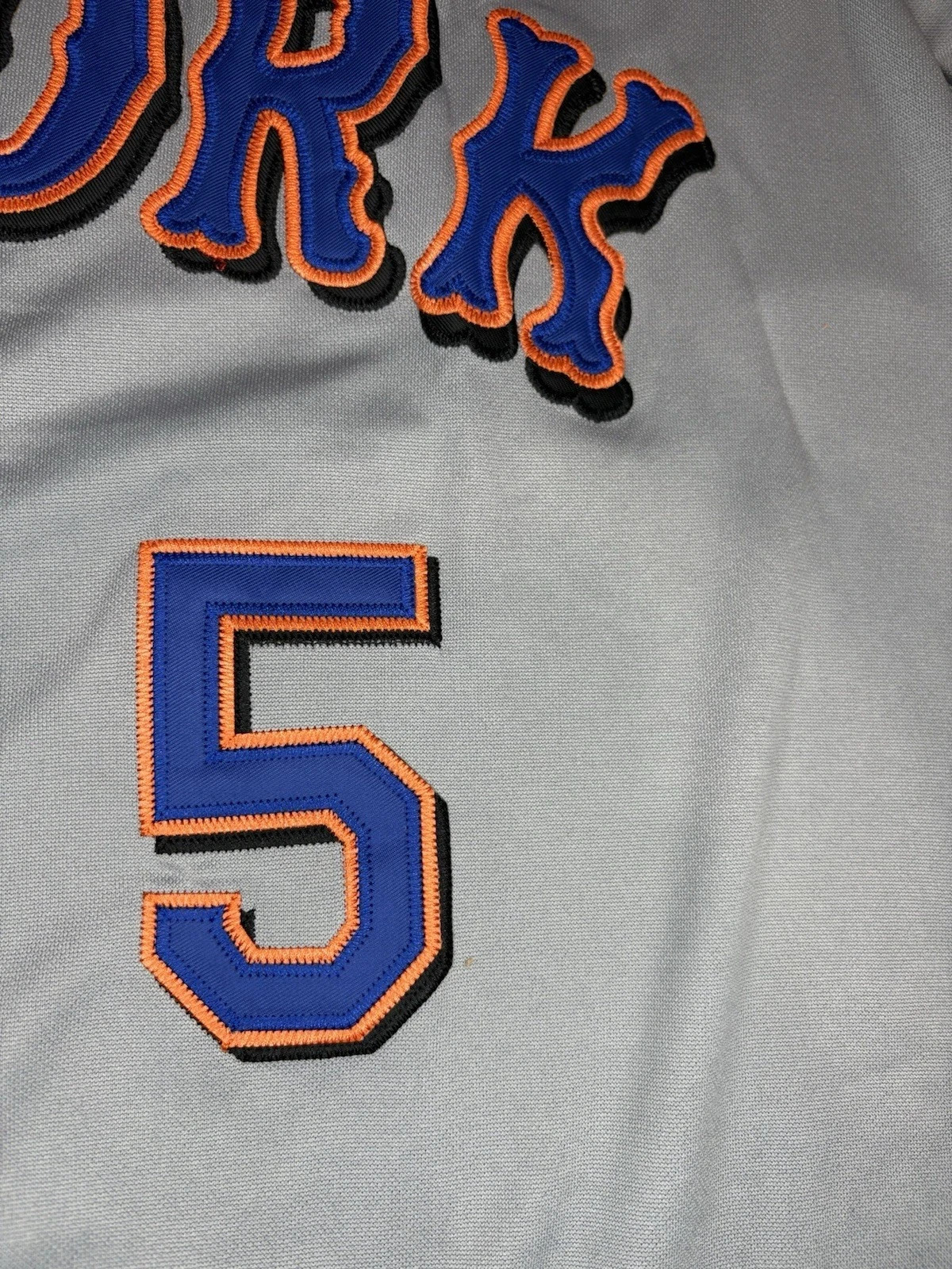 David Wright New York Mets 2004 Shea 40th Grey Road Jersey Men’s (L-XL)