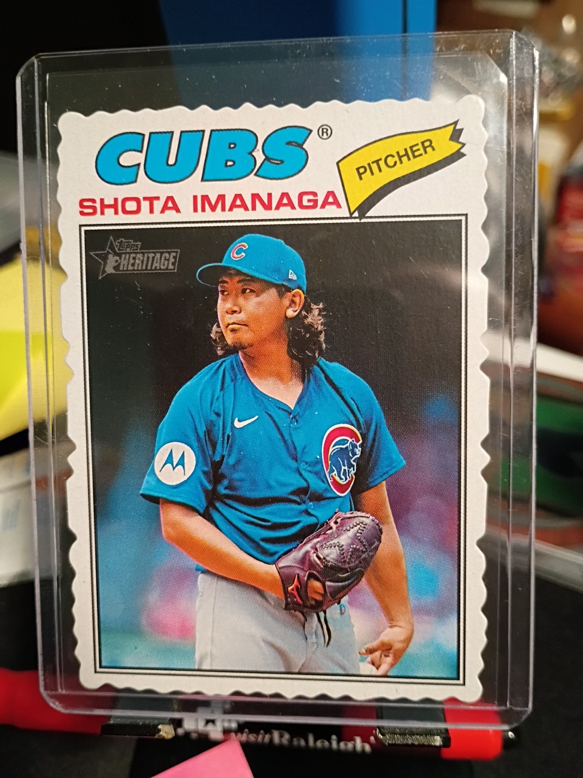 2026 Topps Heritage Shota Imanaga Deckle Edge Varation #202 ⚾️ Cubs