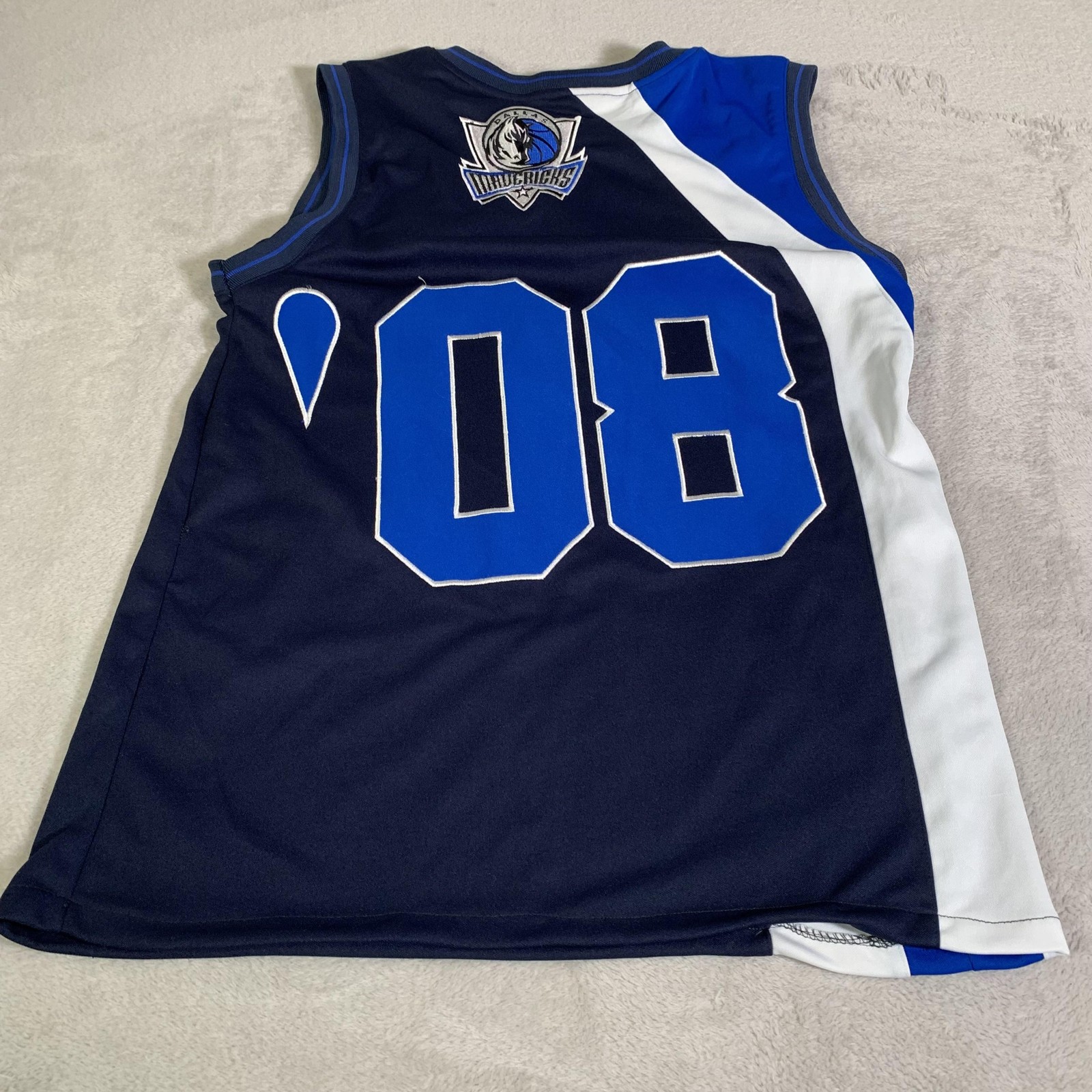 Vintage Dallas Mavericks Jersey Mens Medium (TAG XL) Blue NBA Basketball G-III