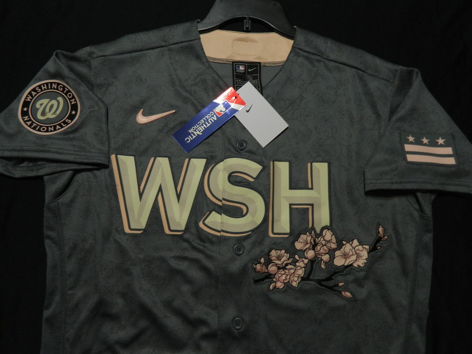 Authentic Washington Nationals Elite Flex Base City Connect Jersey 48 Reg.$435