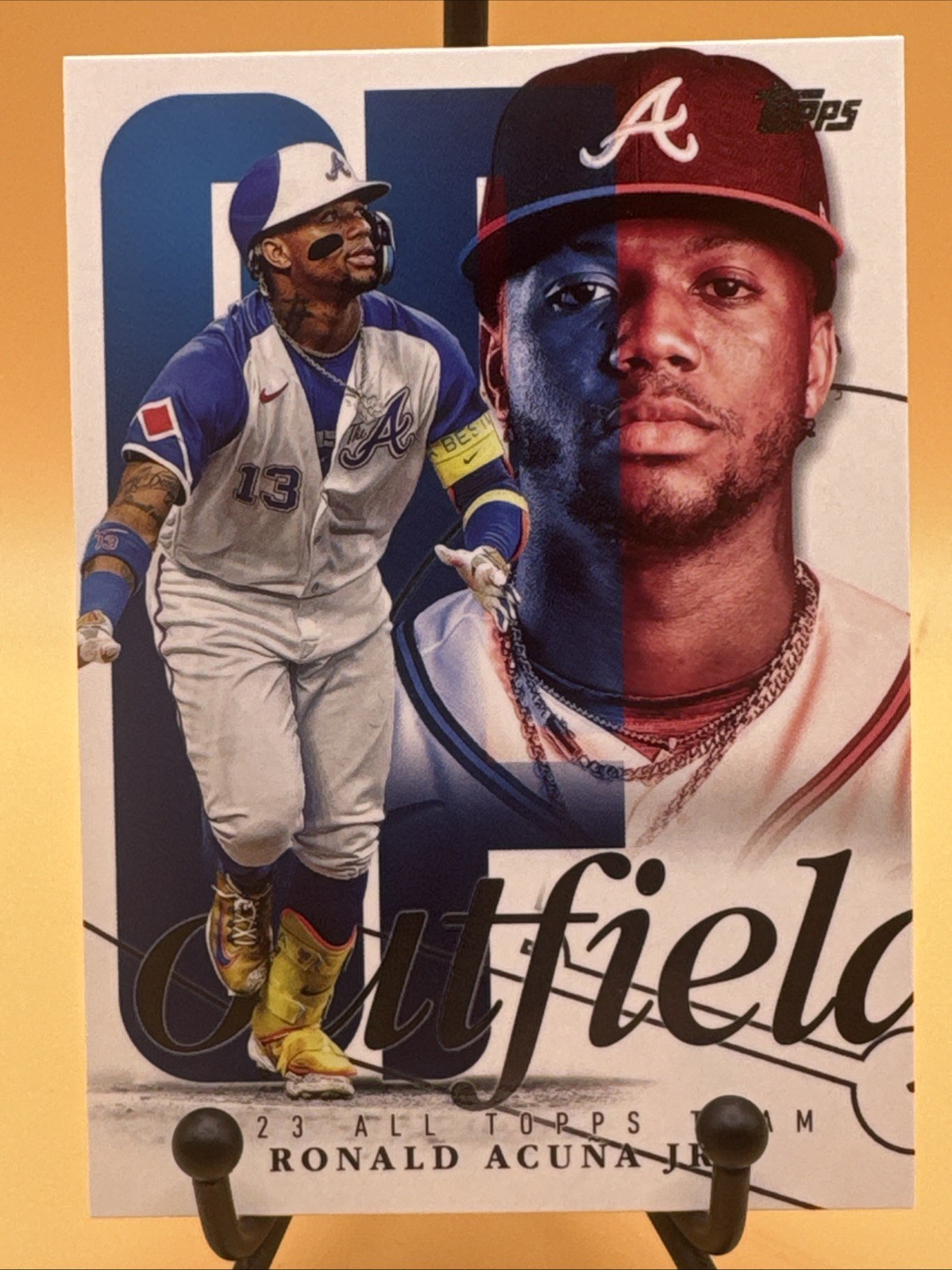 2024 Series 1 2023 All Topps Team Ronald Acuna Jr Acuña #ATT-1 Atlanta Braves