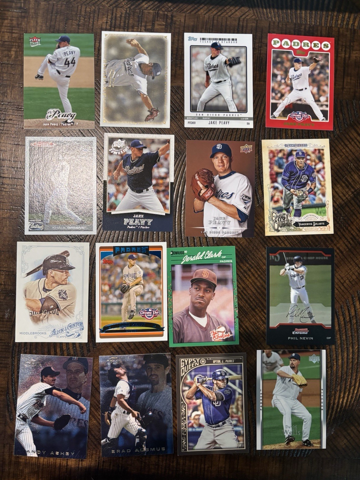 Lot Of 3200 San Diego Padres W/ Variety Tony Gwynn, Steve Garvey, Fred McGriff