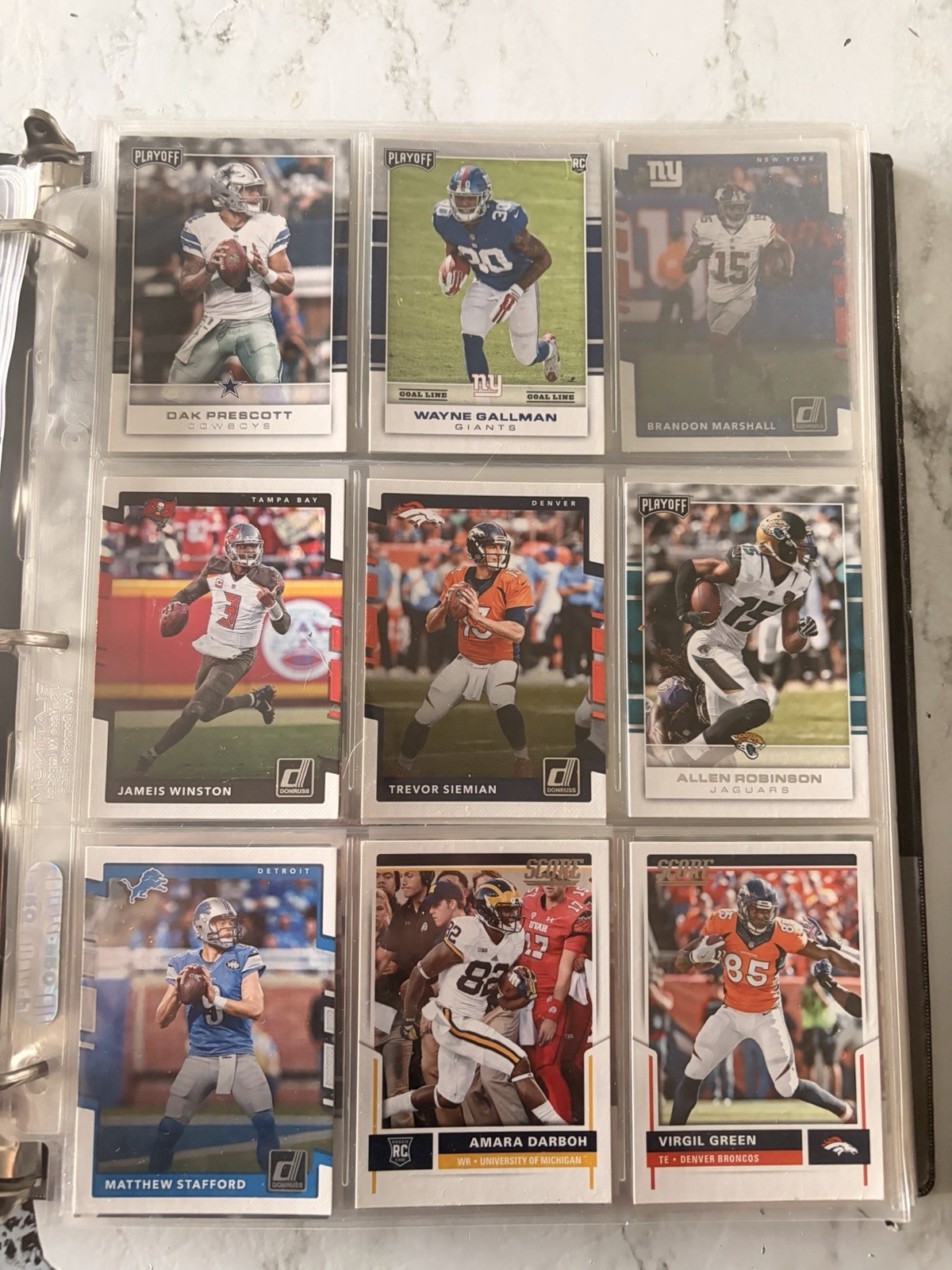 Sports Card Mixed Lot Baseball, Basketball, Football Various Brands Years