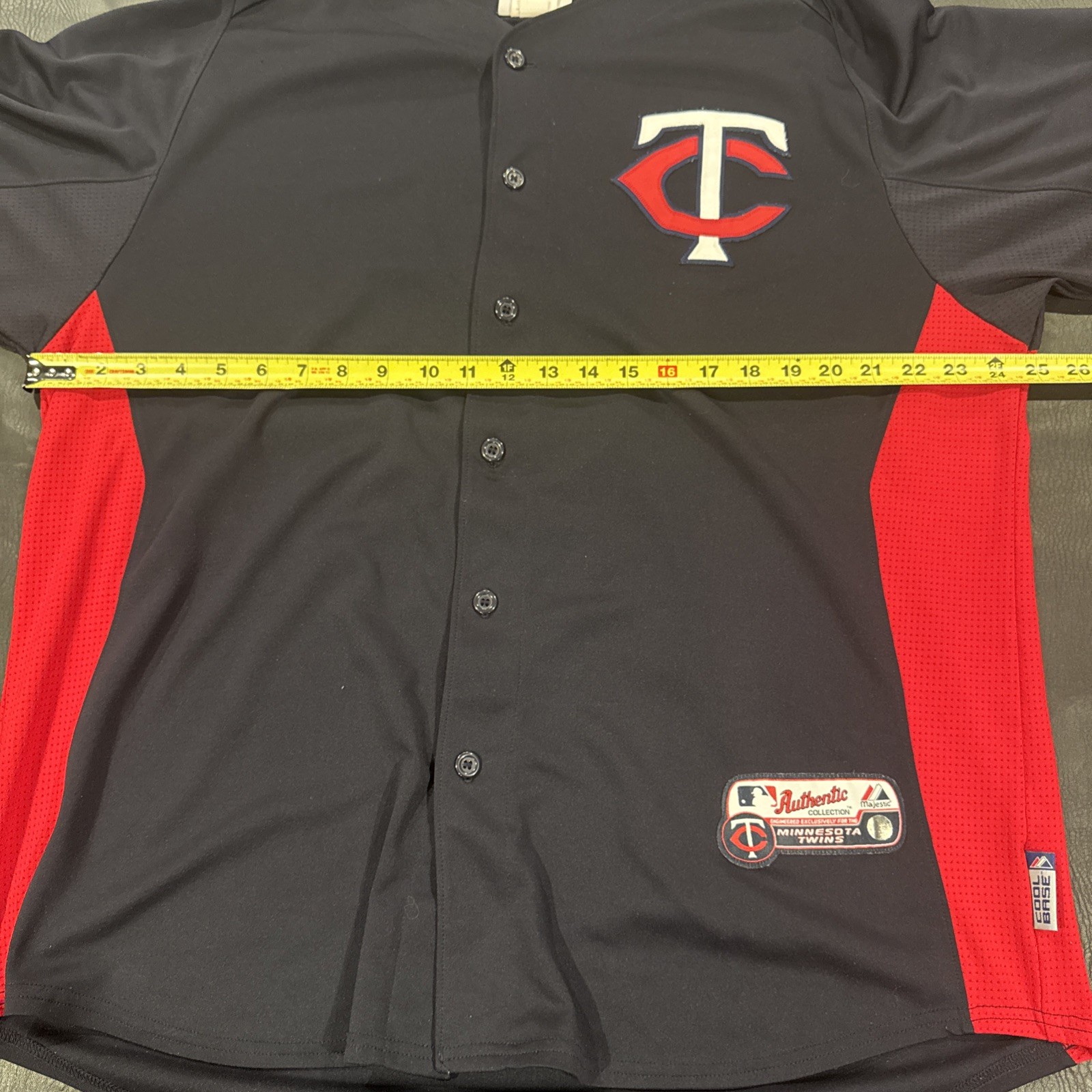 Minnesota Twins Stitched #7 Majestic Cool Base Batting Practice Jersey. Size XL