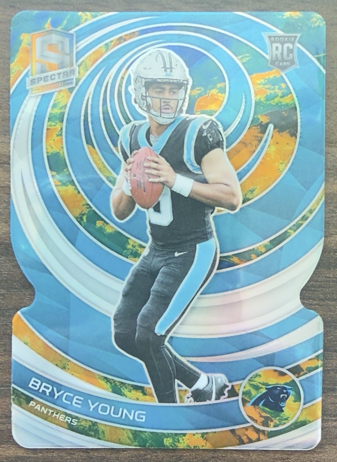 BRYCE YOUNG – 2023 Panini Spectra Universal Die-Cut /10 #111 RC