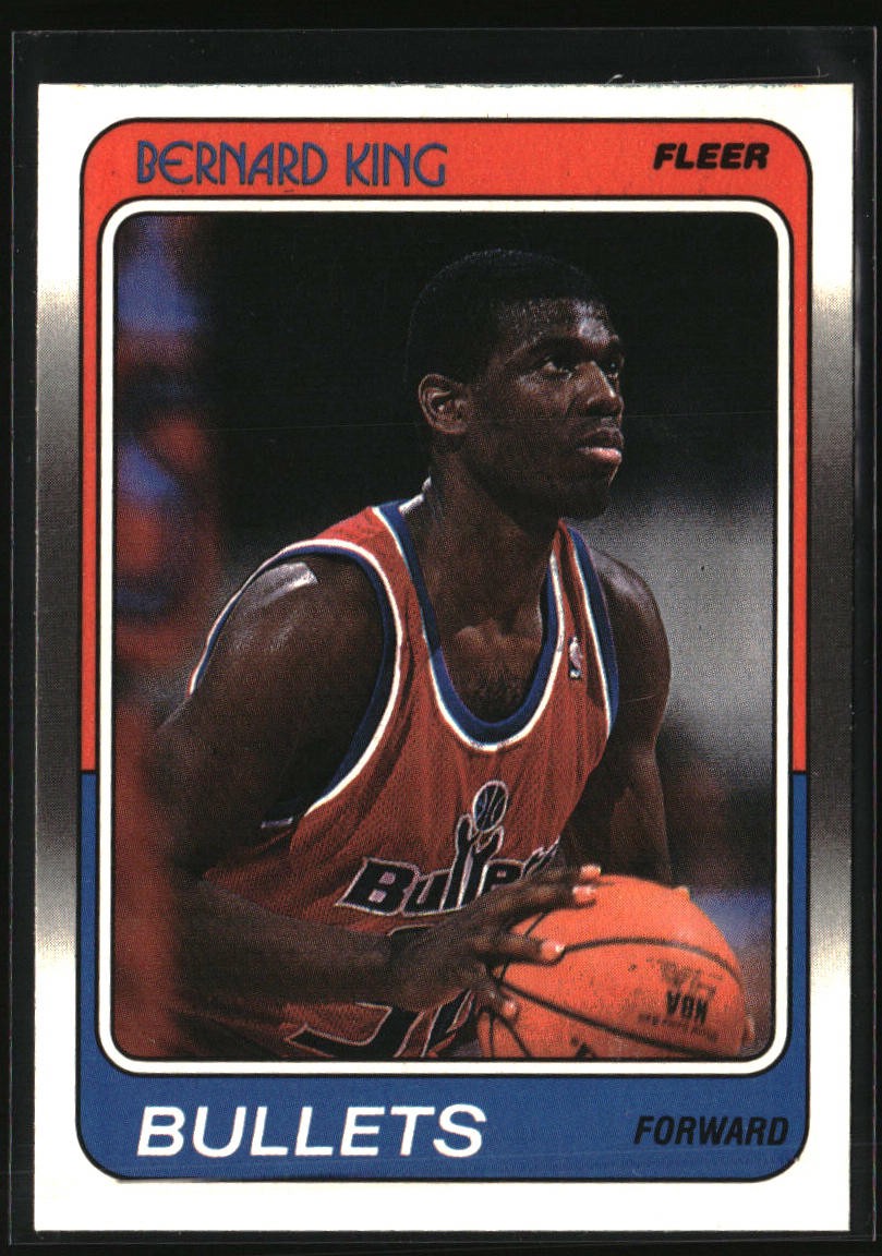 1988-89 Fleer #116 Bernard King