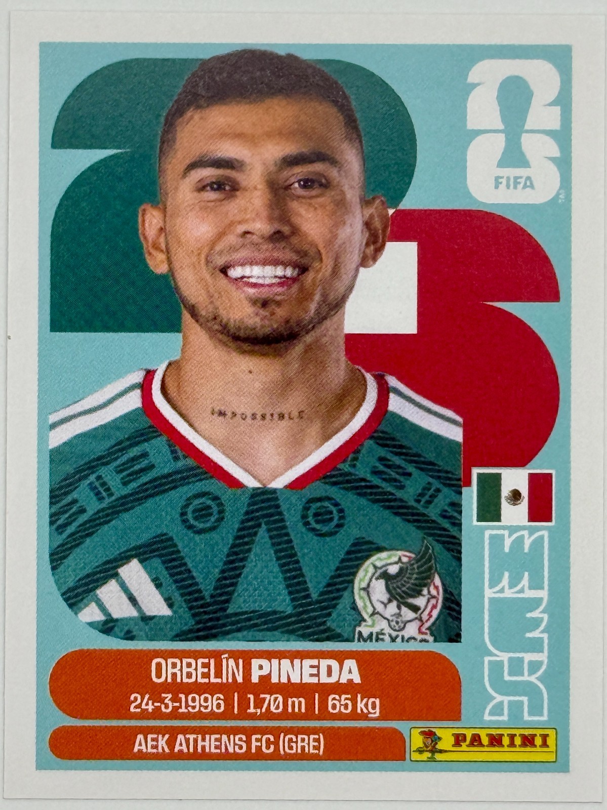 2026 Panini FIFA World Cup Mexico Stickers Pick Your Number MEX2-MEX20