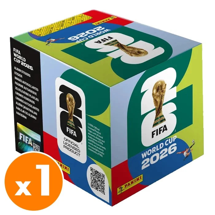 In-stock FIFA World Cup 2026 Official Sticker Collection (Box of 50)=gift