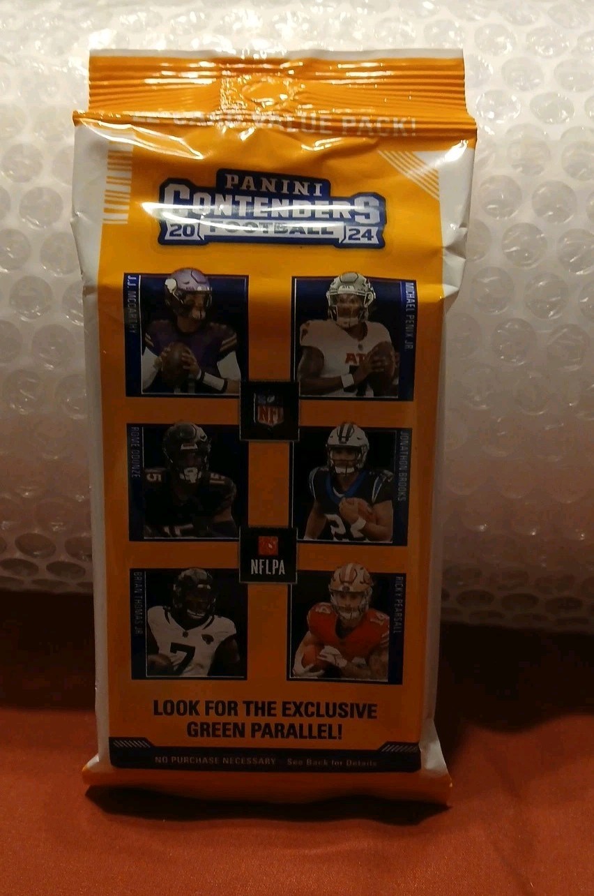 2024 PANINI CONTENDERS FOOTBALL FAT PACK (Factory Sealed 22-Card Pack)