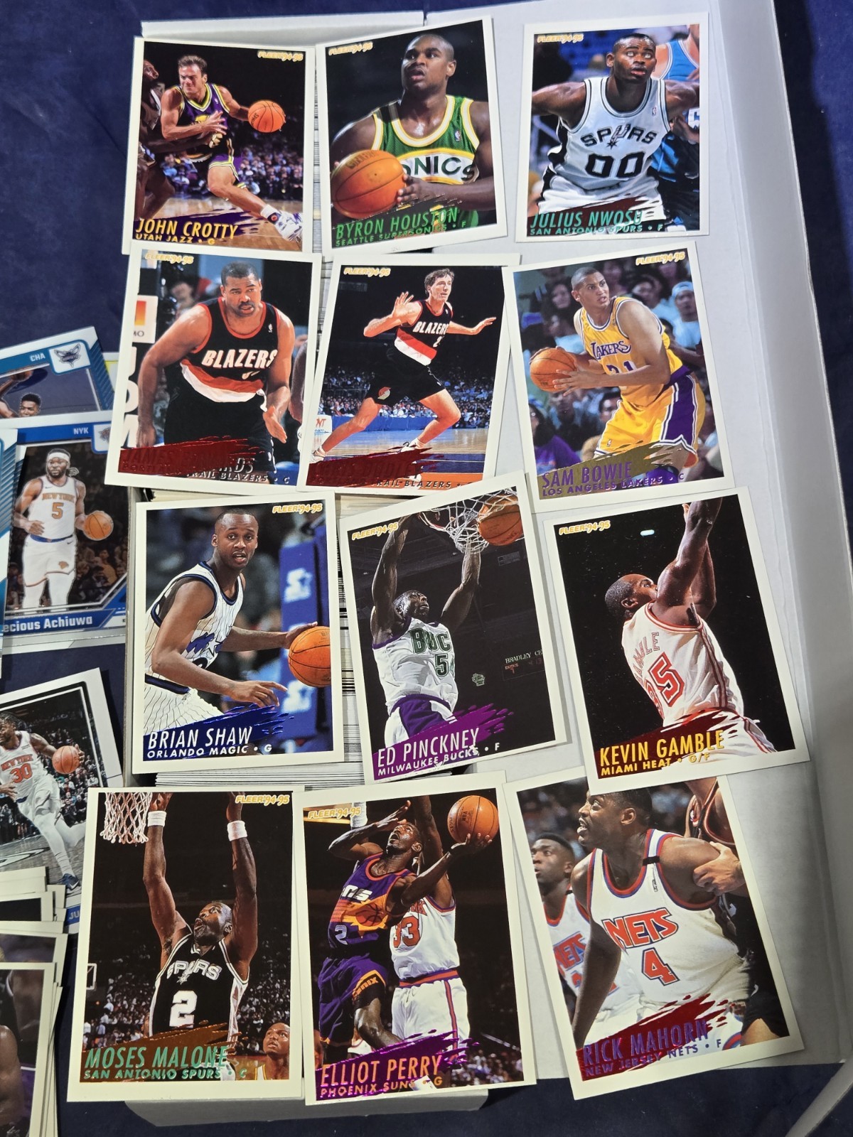 1100+ NBA Lot: (52) 1984-85 STAR Edgar Jones, Panini Select, Optic, Prizm, Donru