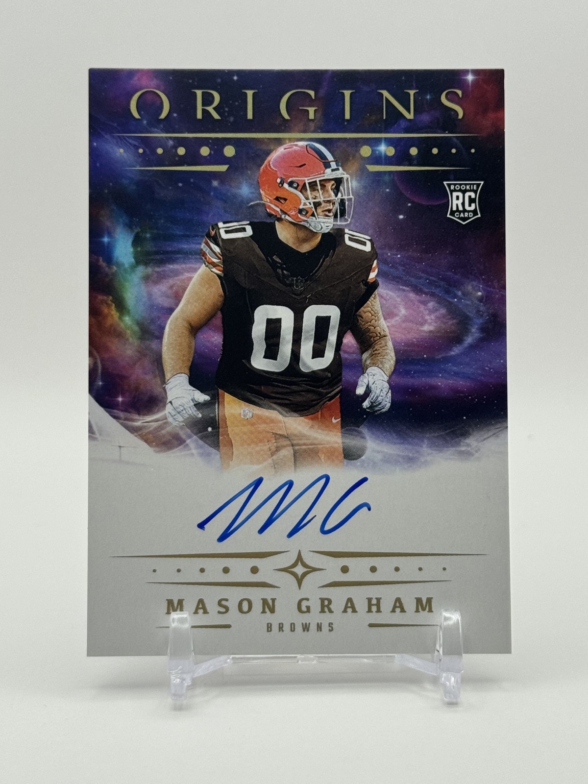 2025 Panini Origins – Rookie Autographs Mason Graham #RA-MGR (AU, RC)