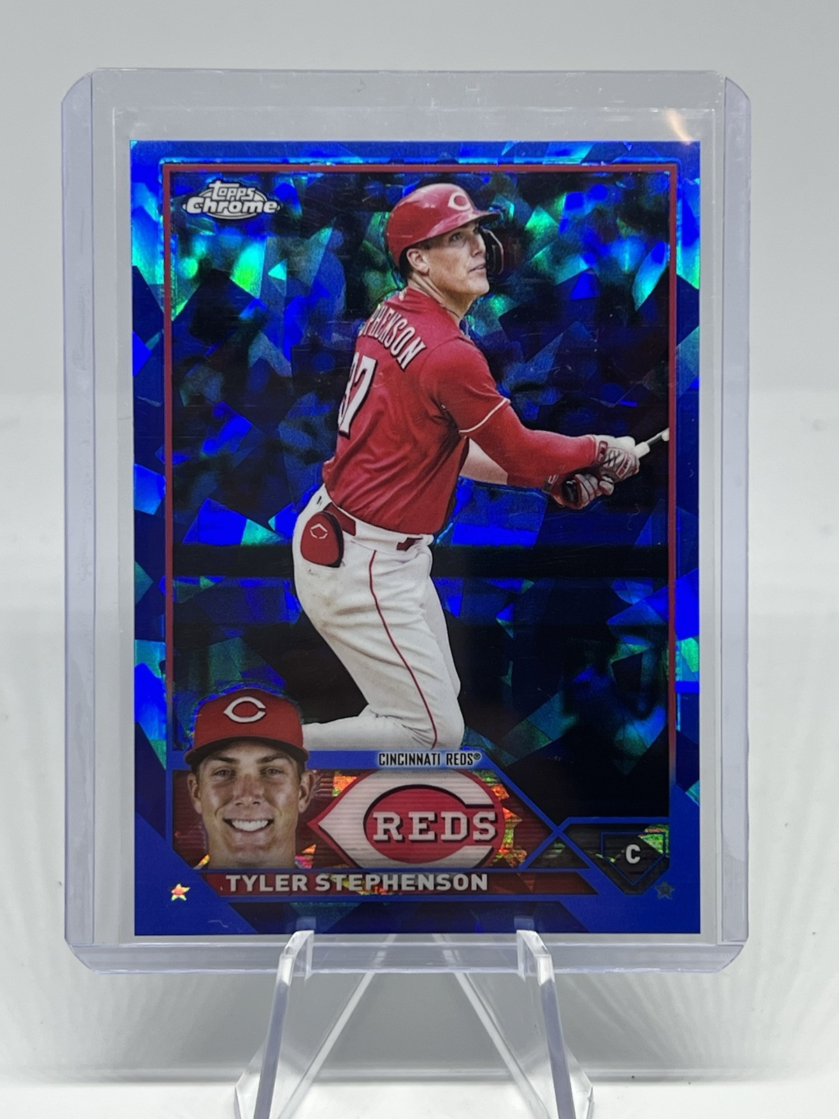 2023 Topps Chrome Sapphire Edition #166 Tyler Stephenson