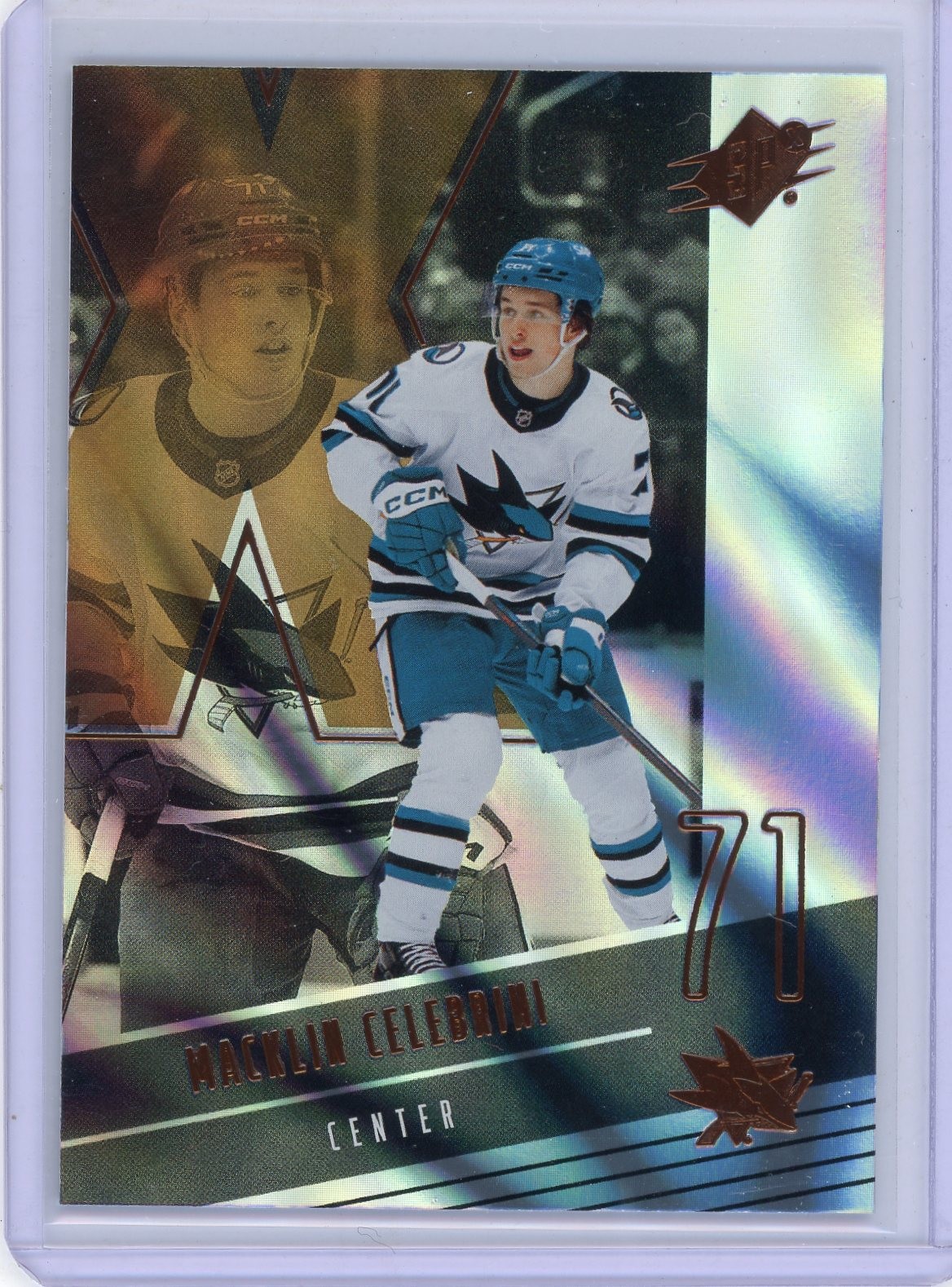 Macklin Celebrini 2025-26 SPx #14 –