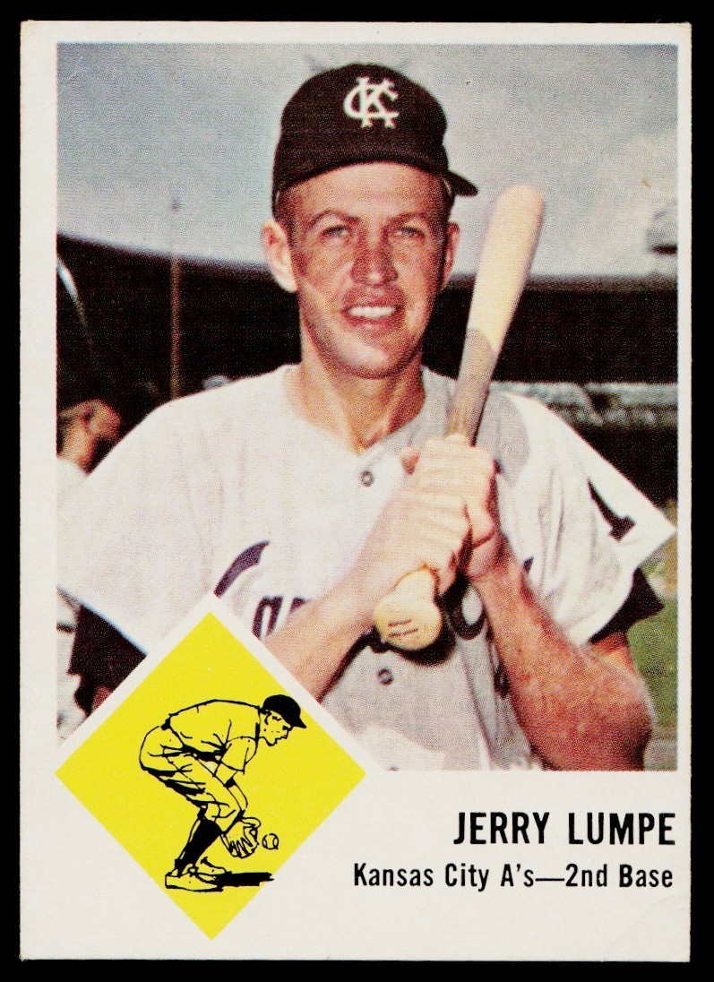 1963 Fleer Jerry Lumpe Kansas City A’s #16