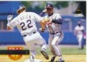 1994 Pinnacle #447 Mark Lemke – NM